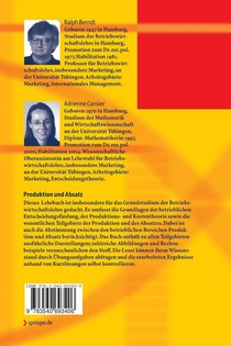 Produktion Und Absatz achterzijde