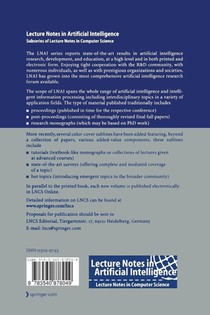 Multiagent System Technologies achterzijde