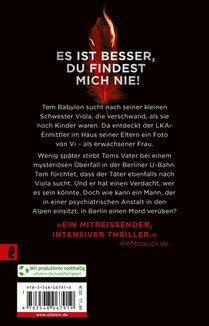 Violas Versteck achterzijde
