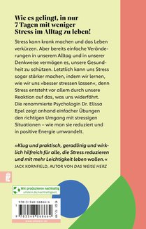 Das 7-Tage-Rezept für weniger Stress achterzijde