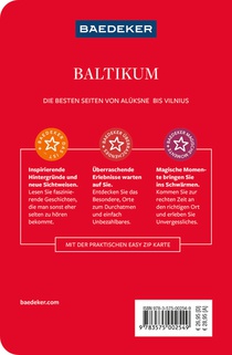 Baedeker Reiseführer Baltikum achterzijde