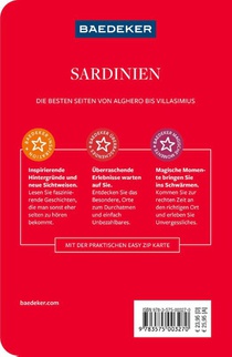 Baedeker Reiseführer Sardinien achterzijde