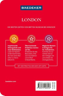 Baedeker Reiseführer London achterzijde