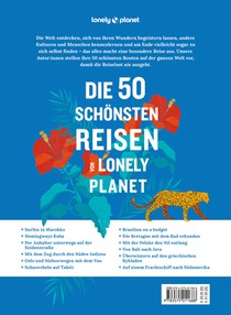 LONELY PLANET Bildband Die 50 schönsten Reisen von Lonely Planet achterzijde