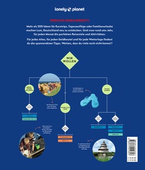 LONELY PLANET Bildband Wann am besten wohin Deutschland mit Kids achterzijde