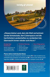 LONELY PLANET Reiseführer Schweiz achterzijde