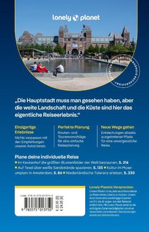 LONELY PLANET Reiseführer Niederlande achterzijde