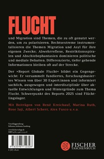 Report Globale Flucht 2025 achterzijde
