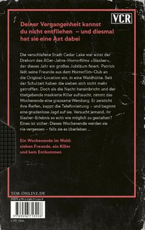 Slasher Summer achterzijde