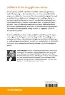 Burnout-Prävention achterzijde