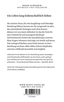 Intimität und Verlangen achterzijde