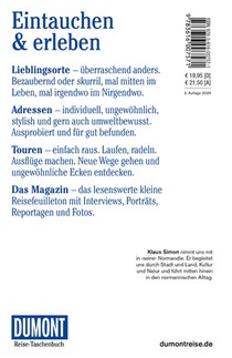 DUMONT Reise-Taschenbuch Reiseführer Normandie achterzijde