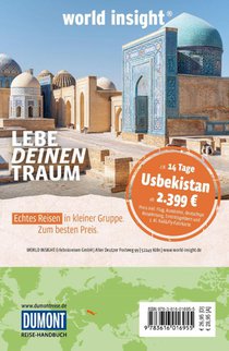 DUMONT Reise-Handbuch Reiseführer Usbekistan achterzijde