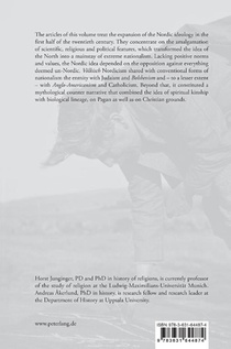 Nordic Ideology between Religion and Scholarship achterzijde