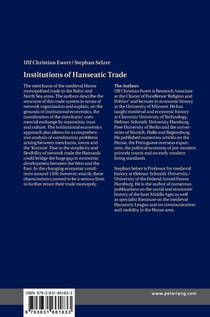 Institutions of Hanseatic Trade achterzijde