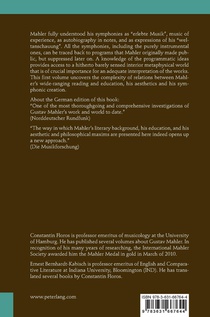 Gustav Mahler’s Mental World achterzijde