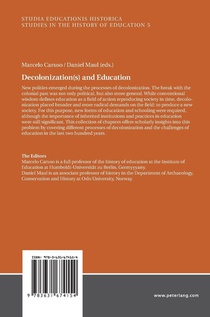 Decolonization(s) and Education achterzijde