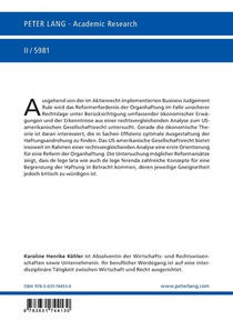 Legal Judgement Rule achterzijde
