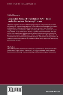 Computer-Assisted Translation (CAT) Tools in the Translator Training Process achterzijde