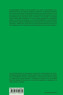 La Interpretacion En El Contexto Sanitario: Aspectos Metodologicos Y Analisis de Interaccion del Interprete Con El Usuario achterzijde