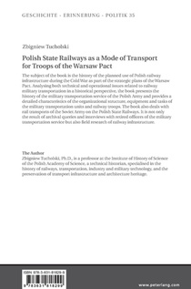 Polish State Railways as a Mode of Transport for Troops of the Warsaw Pact achterzijde