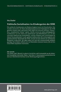Politische Sozialisation Im Kindergarten Der DDR achterzijde