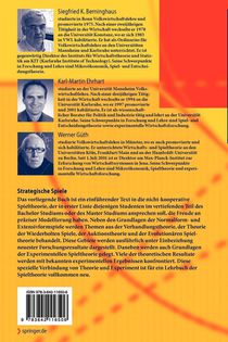 Strategische Spiele achterzijde