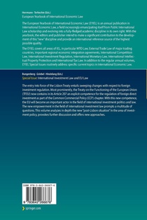 International Investment Law and EU Law achterzijde
