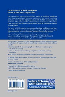 Agent and Multi-Agent Systems: Technologies and Applications achterzijde