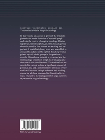The Sentinel Node in Surgical Oncology achterzijde