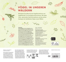 Vögel in unseren Wäldern achterzijde