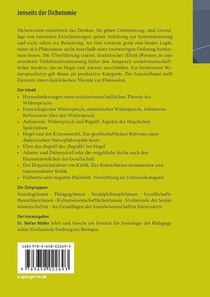 Jenseits der Dichotomie achterzijde