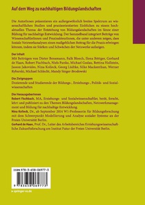 Auf dem Weg zu nachhaltigen Bildungslandschaften achterzijde