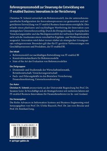 Referenzprozessmodell zur Steuerung der Entwicklung von IT-enabled Business Innovations in der Versicherung achterzijde