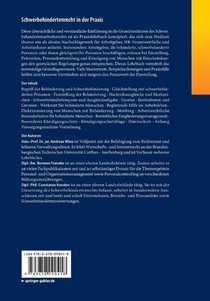 Schwerbehindertenrecht in der Praxis achterzijde