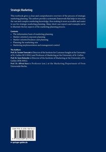 Strategic Marketing achterzijde