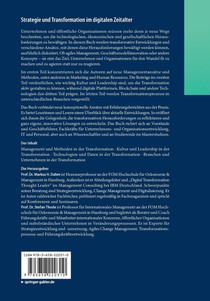 Strategie Und Transformation Im Digitalen Zeitalter achterzijde