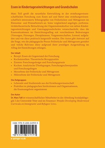 Essen in Kindertageseinrichtungen Und Grundschulen achterzijde