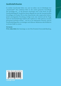 Gesellschaftstheorien achterzijde