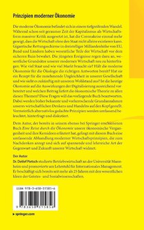 Prinzipien moderner Okonomie achterzijde