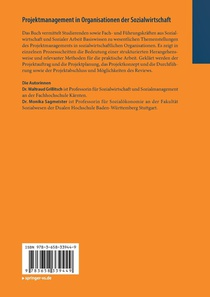 Projektmanagement in Organisationen Der Sozialwirtschaft achterzijde