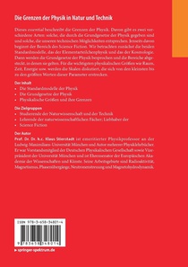 Die Grenzen Der Physik in Natur Und Technik achterzijde