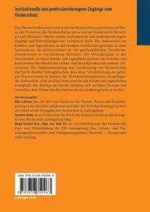 Institutionelle Und Professionsbezogene Zugange Zum Kinderschutz achterzijde