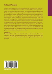 Risiko Und Vertrauen achterzijde