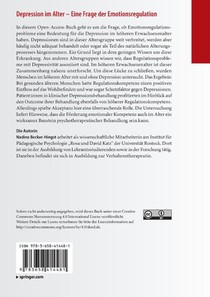 Depression im Alter – Eine Frage der Emotionsregulation achterzijde