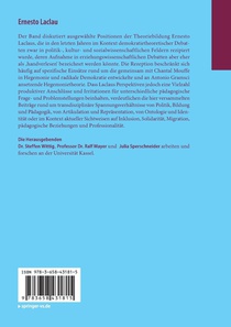 Ernesto Laclau achterzijde