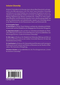Inclusive Citizenship achterzijde