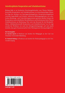 Interdisziplinäre Kooperation und Schulabsentismus achterzijde