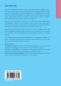 Liebe ohne Ende achterzijde