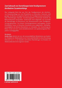 Zum Gebrauch von Darstellungen beim Verallgemeinern distributiver Zusammenhange achterzijde